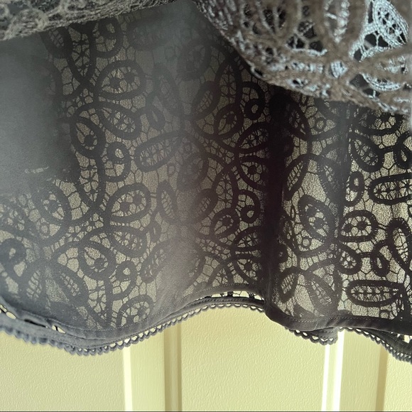 Rebecca Minkoff Black Lace Jade Top L NWT - Picture 7 of 14